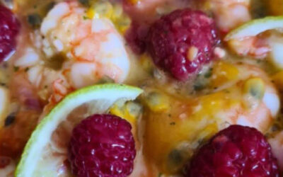 Ceviche de crevettes