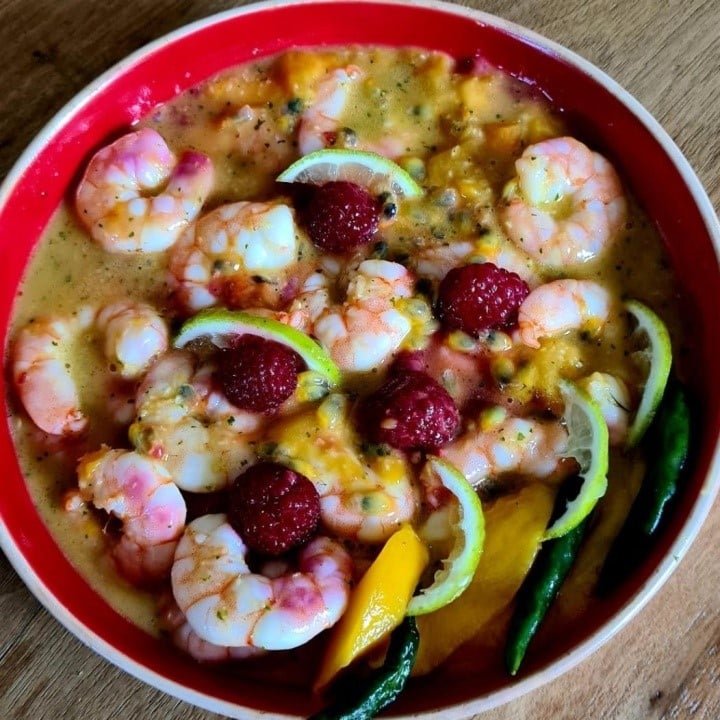 ceviche de crevettes