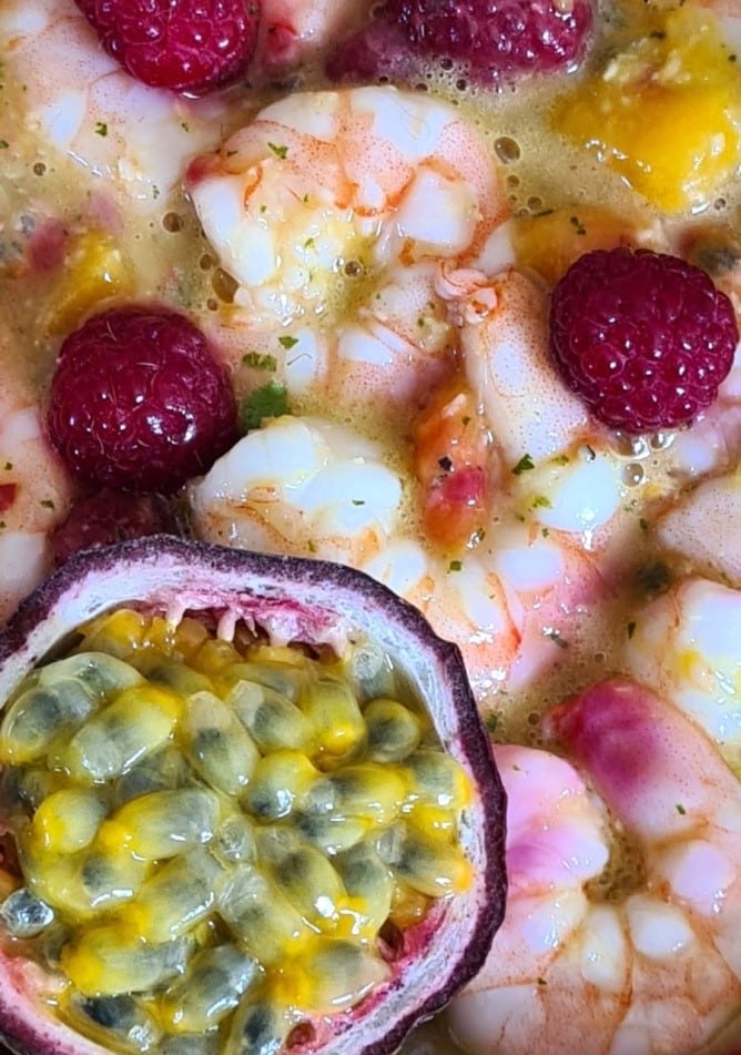 ceviche de crevettes